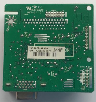 MAIN PARA MONITOR HP / NUMERO DE PARTE GJACBAE009 / 715G3244-M01-004-004L / MODELO HP 17" W1707 - Imagen 3